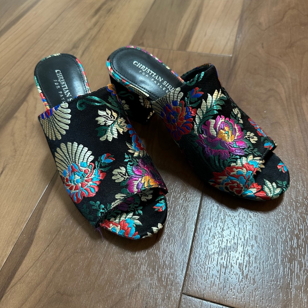 Christian Siriano mules